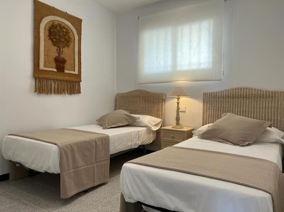 Apartamento 1ª Linea De Playa - Con Piscina Y Parking Playa de Gandia Luaran gambar