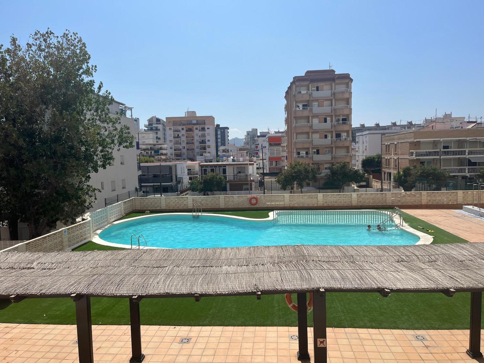 Apartamento 1ª Linea De Playa - Con Piscina Y Parking Playa de Gandia Luaran gambar