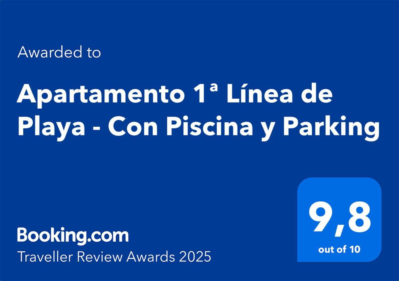 Apartamento 1ª Linea De Playa - Con Piscina Y Parking Playa de Gandia Luaran gambar